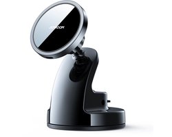 Joyroom - Telefoonhouder Dashboard Auto - Geschikt voor Draadloze Oplader met MagSafe - Zwart