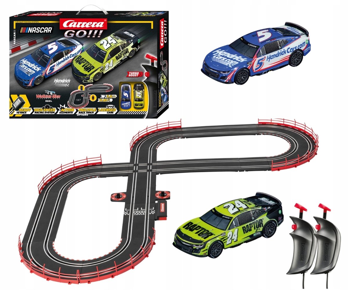 Carrera GO! NASCAR Watkins Glen Duel Raceway 3,6m - 1:43