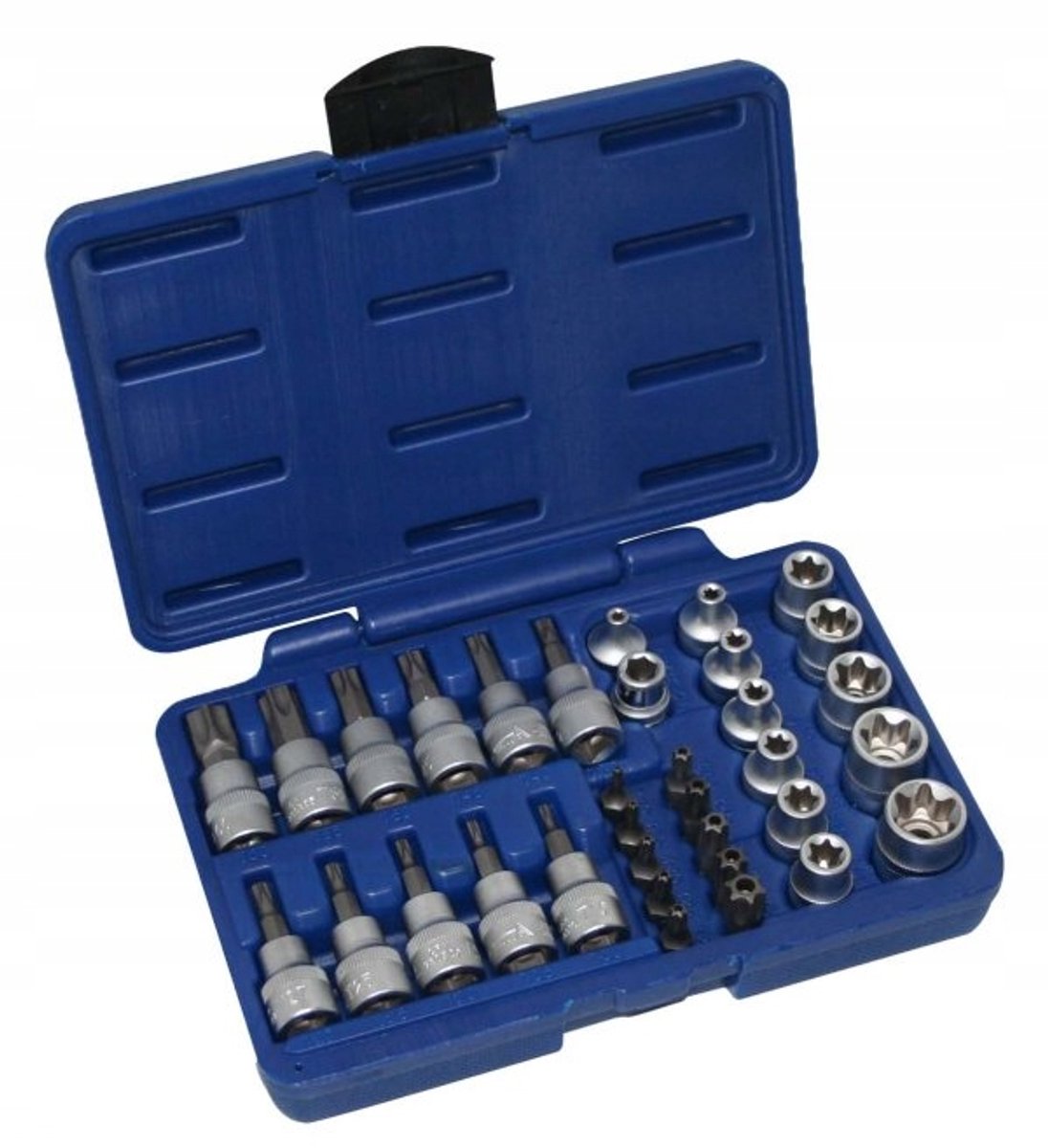 Asta Torx Dopslgdoppen Set 3/8" 34 Delen Cr-V