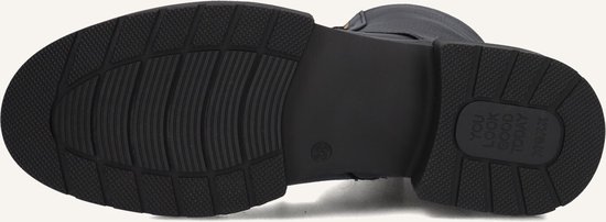 Zool van zwarte laars met Mexx logo, maat 38 en profiel.