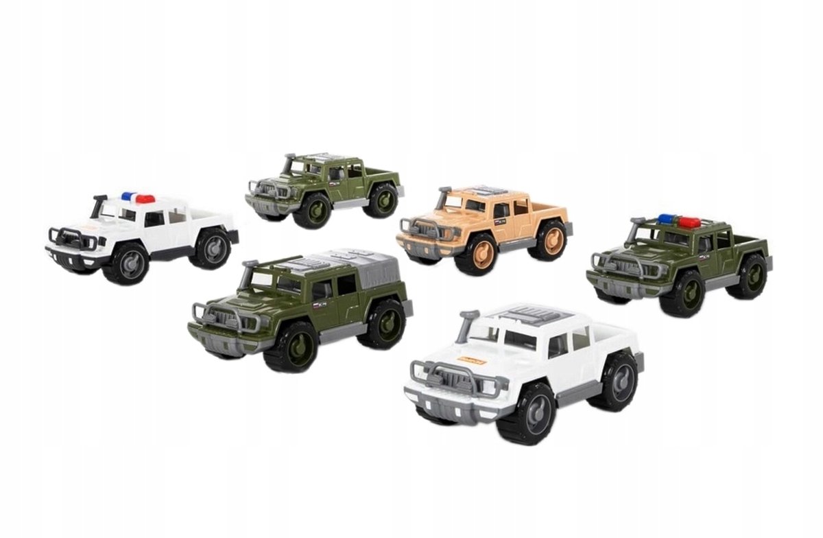 Jeep Terreinwagen Politie Militaire Speelgoedauto 64172