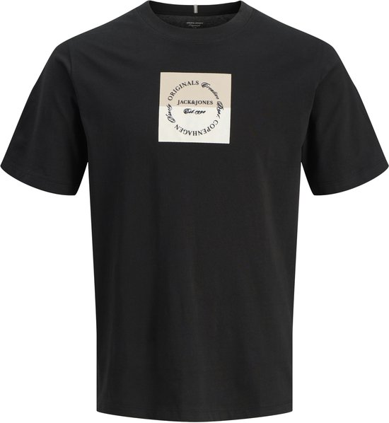 JACK&JONES PLUS - JORCATSKILLS SQUARE BRAND TEE SS CN PLS - Hommes - T-shirts