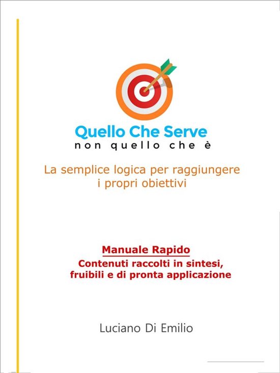 Quello che serve, non quello che è - cover