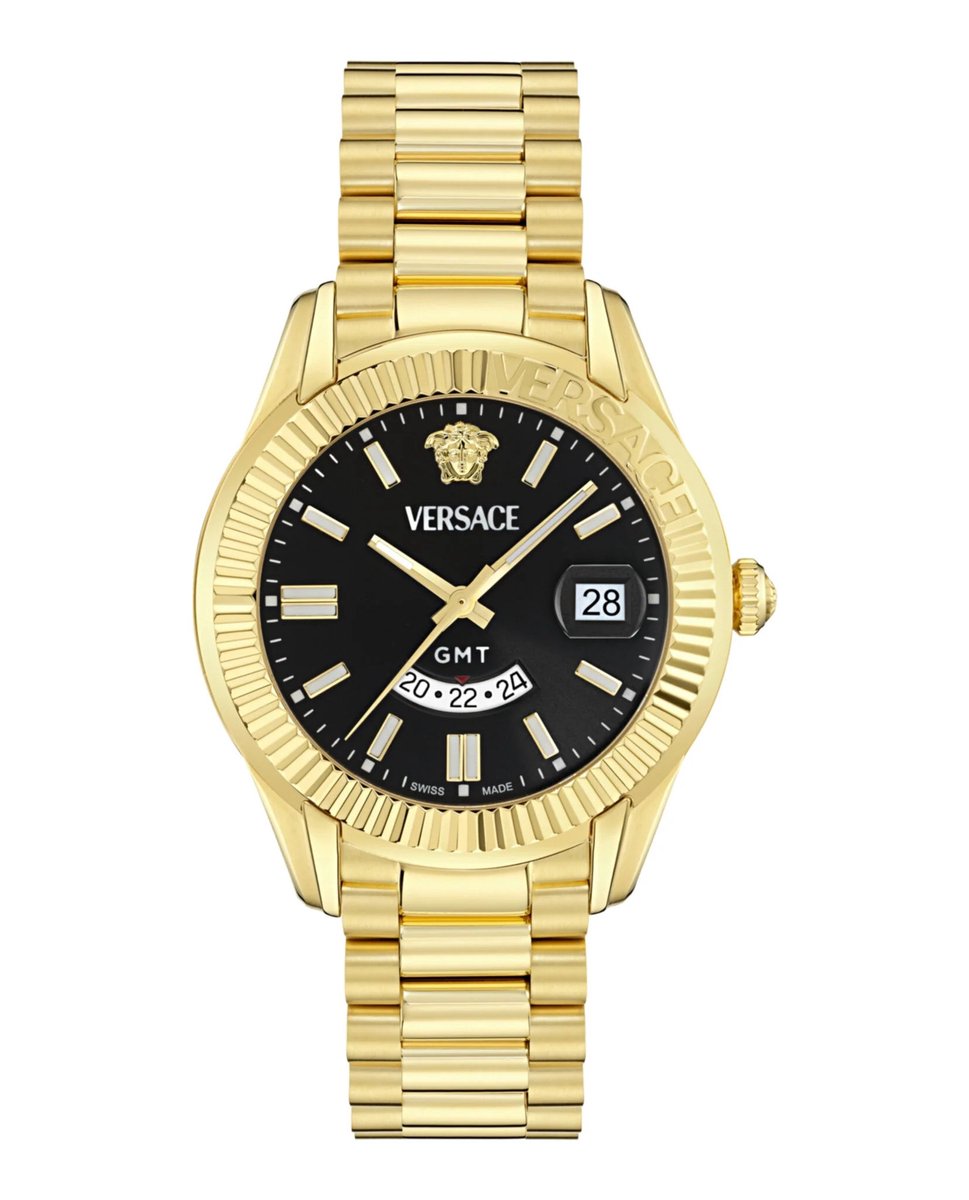 Versace Apodis VE0U00625 Horloge - Staal - Goudkleurig - Ø 41 mm