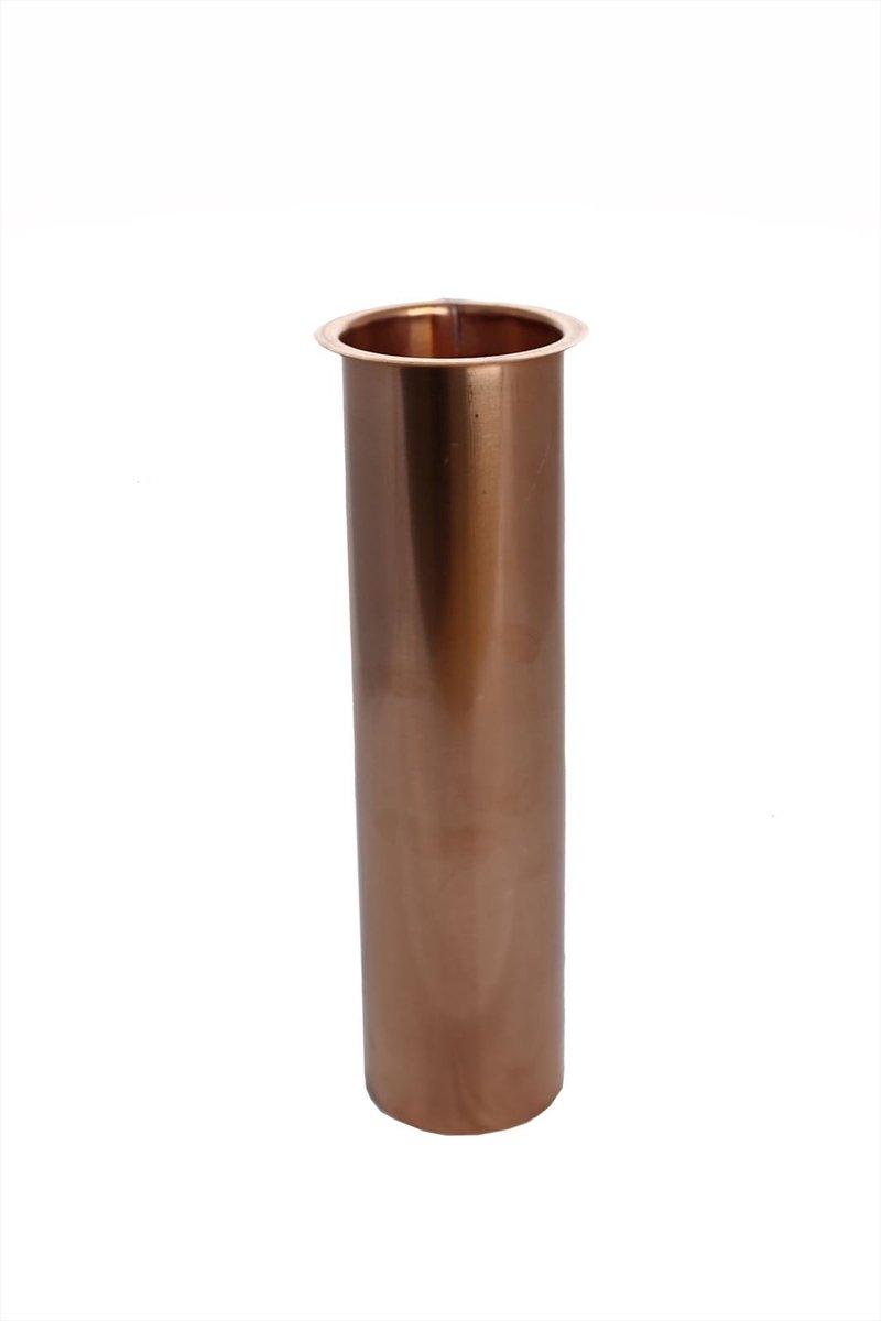 Tapeind Koper Bakgoot | Ø80 mm | 30 cm