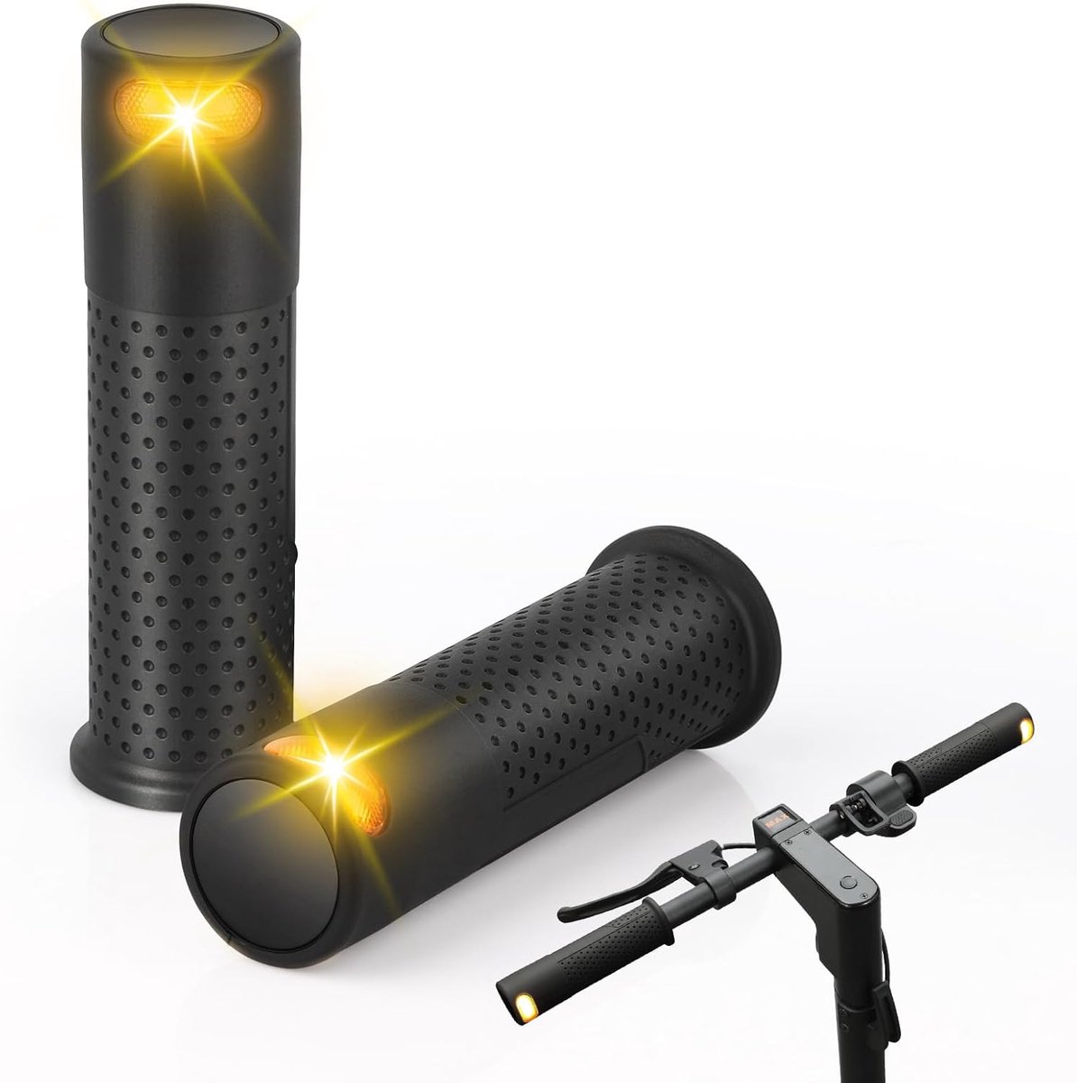 Scooter richtingaanwijzers met handvat, knipperlicht, zachte