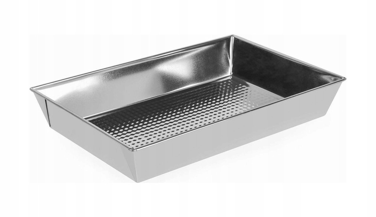 Grote Bakvorm 36x23.5 cm - Stevige Metalen Cakevorm