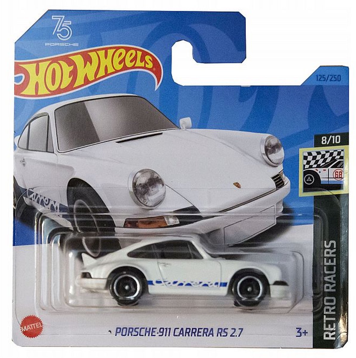 Hot Wheels Porsche 911 Carrera RS 2.7 Retro Racers Schaal 1:64