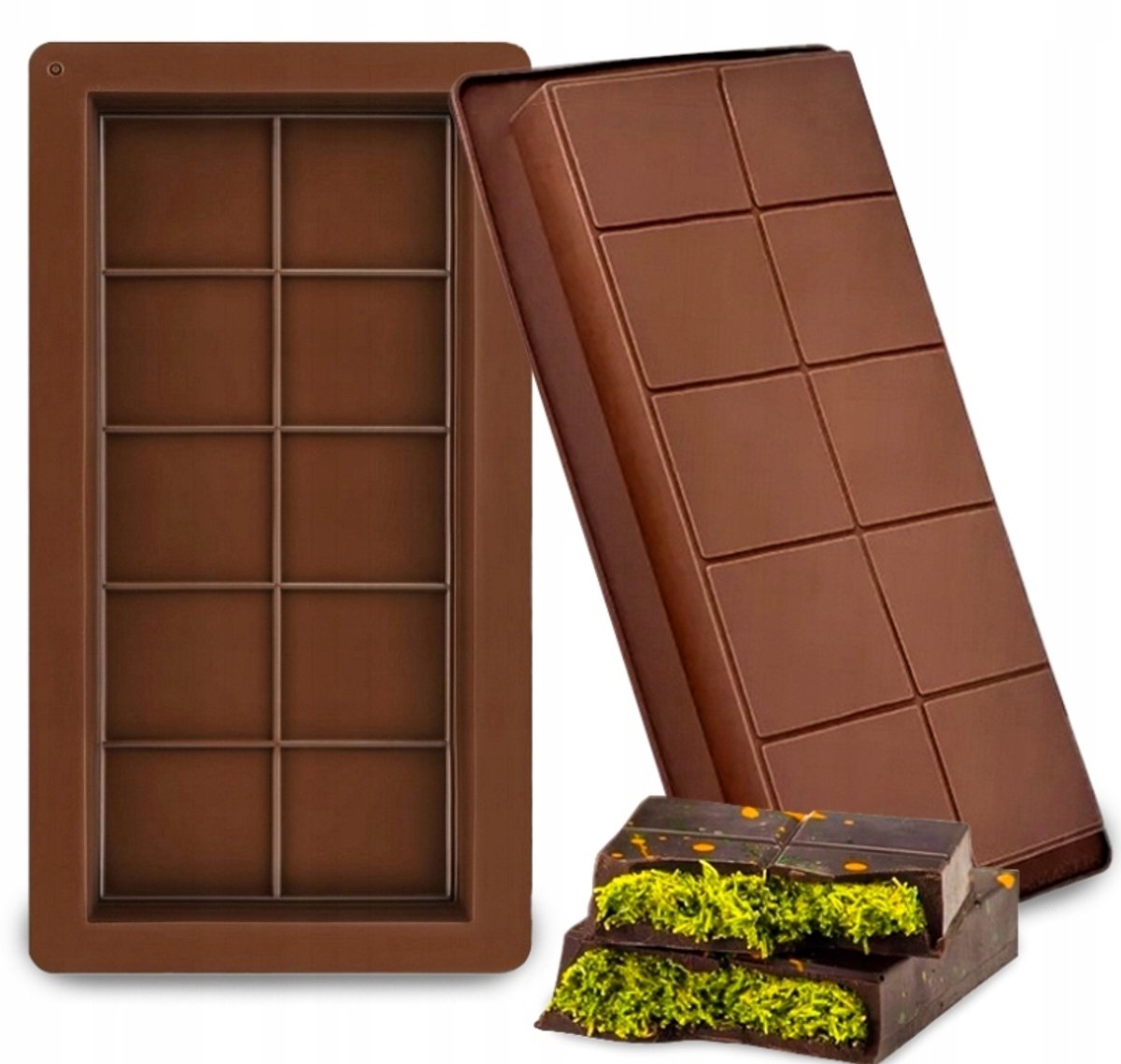 Siliconen Chocoladevorm Dubai Stijl - Virale Recepten