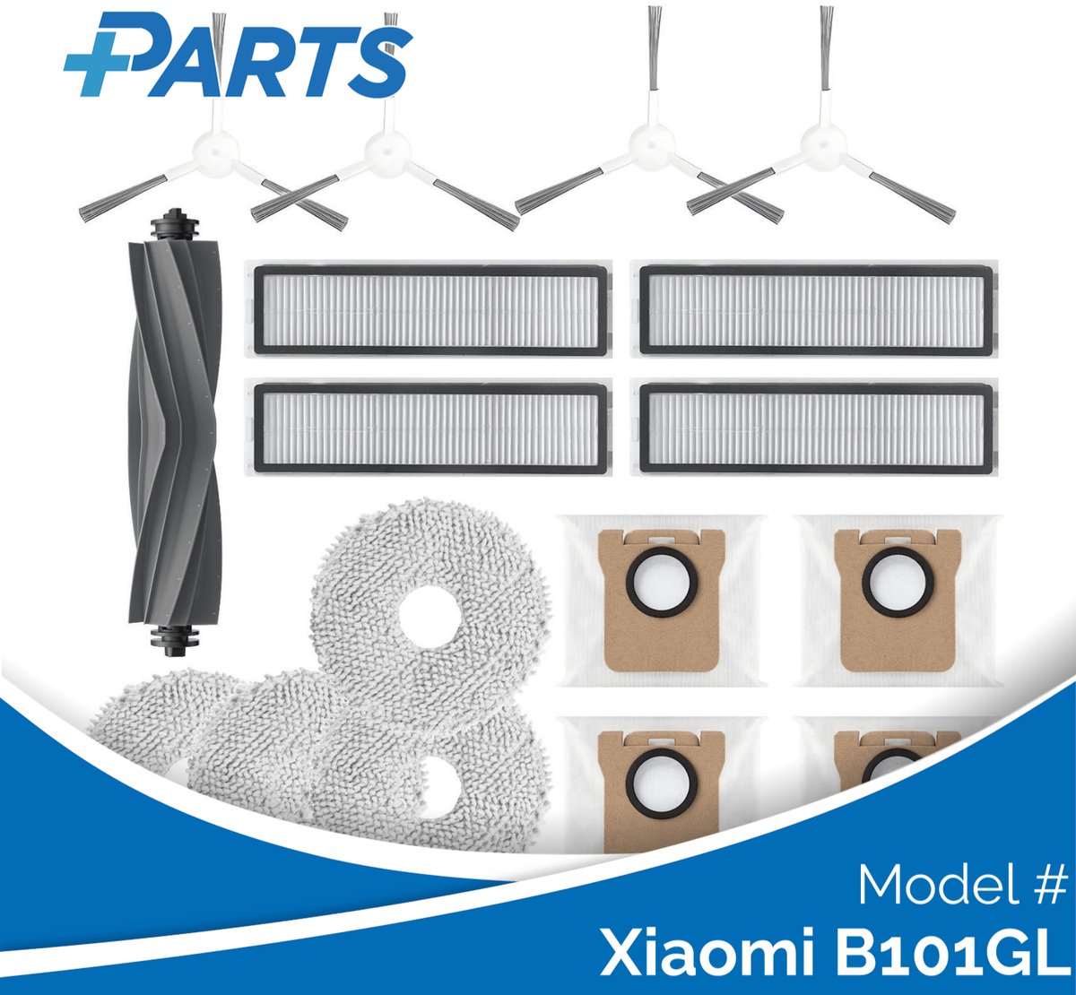 Xiaomi B101GL Onderhoudsset (Plus.Parts® alternatief voor RAK11)