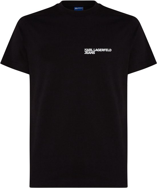 Karl Lagerfeld A1m17003 T-shirt Met Korte Mouwen Zwart S Man