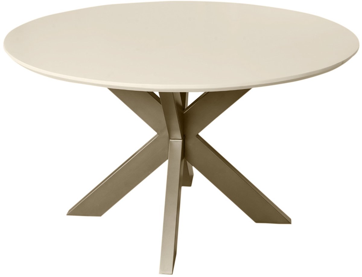 Starfurn Eettafel Madison - Zandkleur Hout - 110x110x76cm