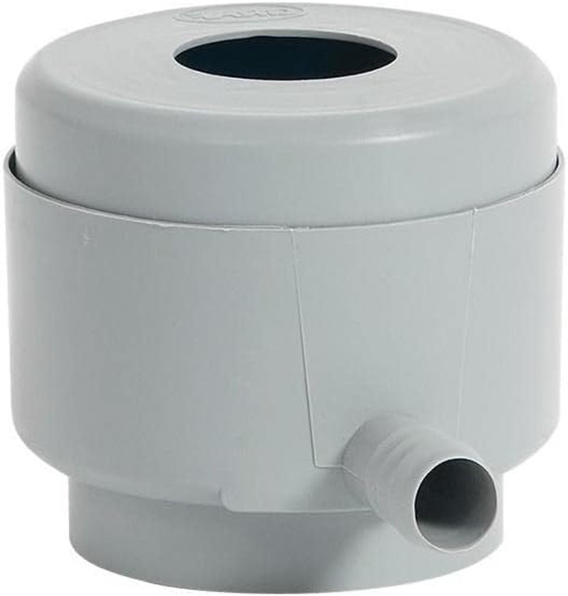 Garantia Collecteur d'eau de pluie DN 70-100 gris incl. cartouche filtrante