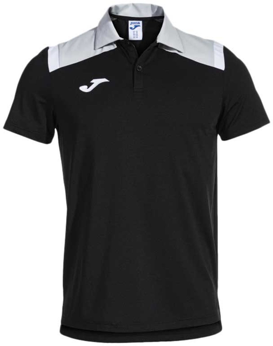 Joma Toledo Korte Mouw Poloshirt Zwart 2XL Man