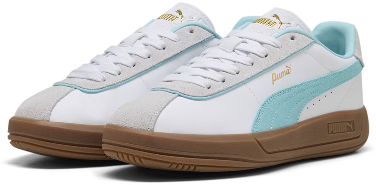Puma Club Klassika White / Safe Lake / Feather Gray