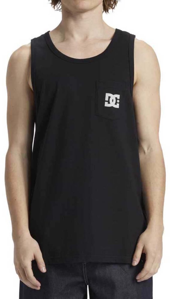 Dc Shoes Adyzt05378 Star Mouwloos T-shirt 2XL Man Zwart