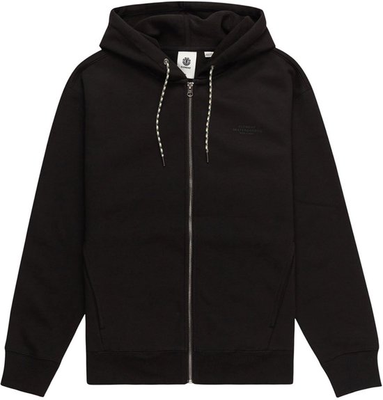 Sweat-shirt Element Rain Cornell avec fermeture éclair, Zwart M homme