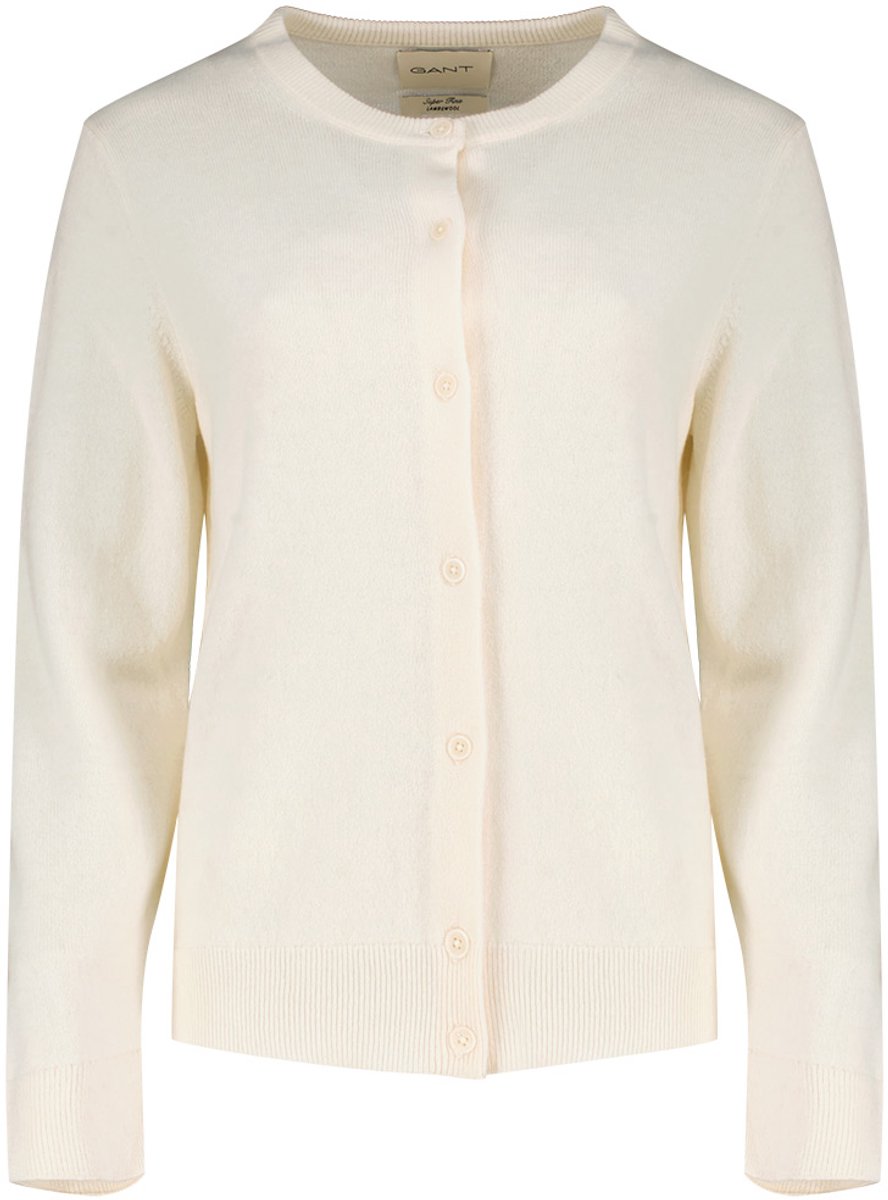 Gant 4805354 Cardigan Beige S Vrouw