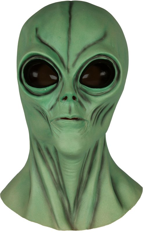 Masker Green Alien - Halloween | bol