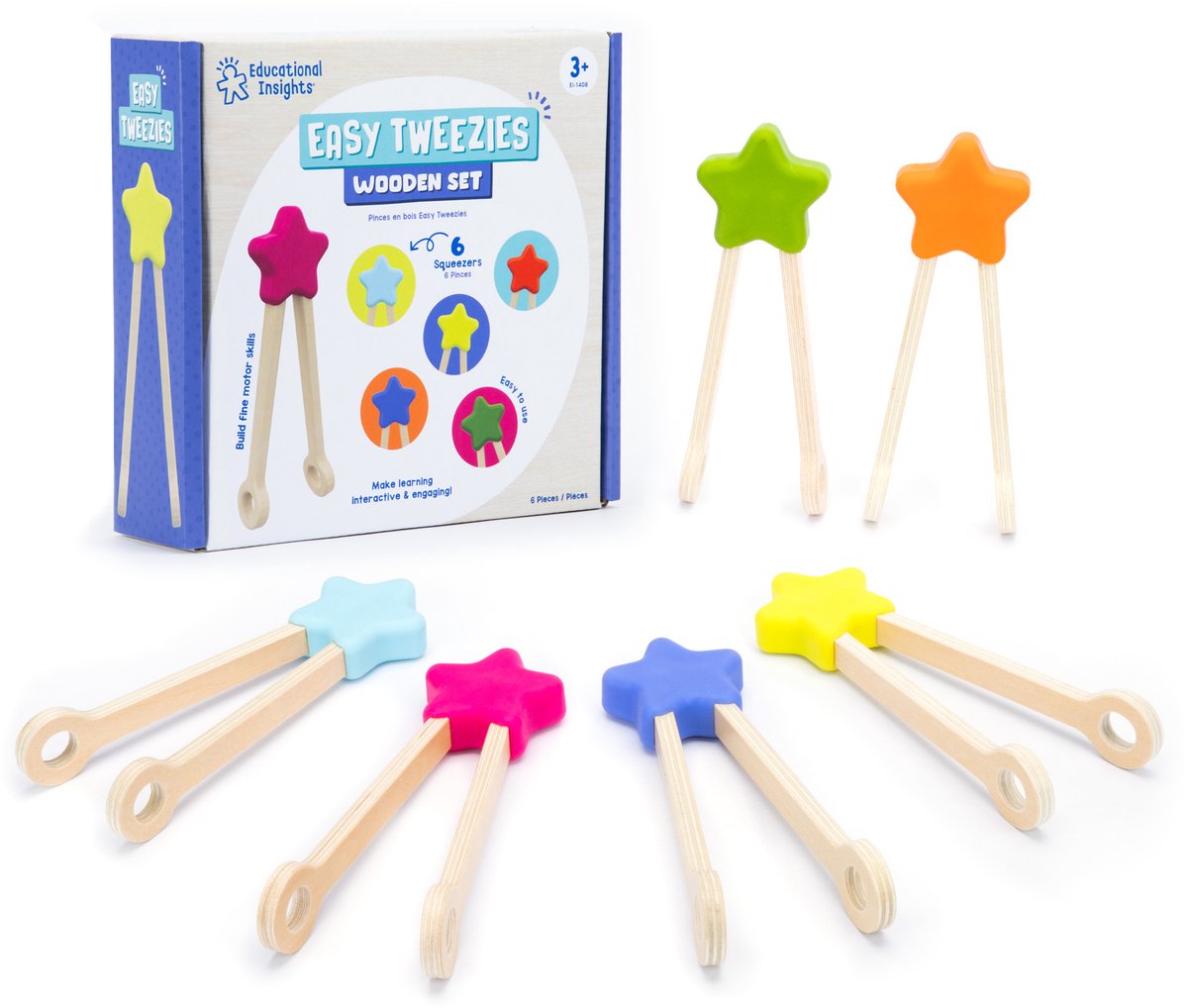 Learning Resources Easy Tweezies Small Group Set - 3+