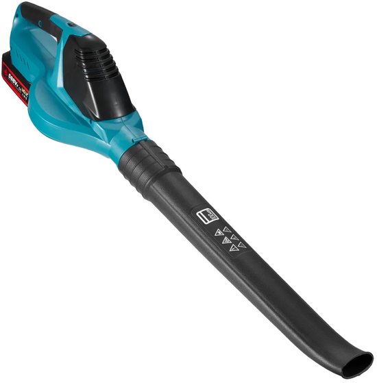 Foto: Fubzz draadloze bladblazer 5500w brushless motor 5 snelheden 2 accu s 18v met lader voor bladeren sneeuw stof licht ergonomisch design