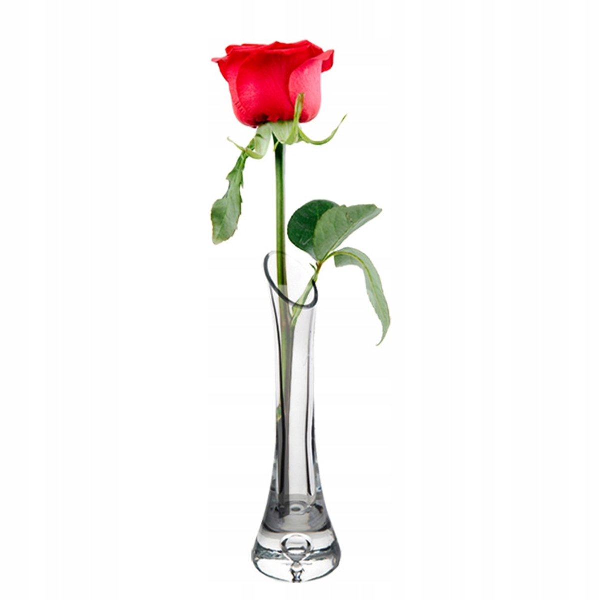 Edwanex Glazen Vaas Druppelvorm 25 cm - Stijlvolle Decoratie