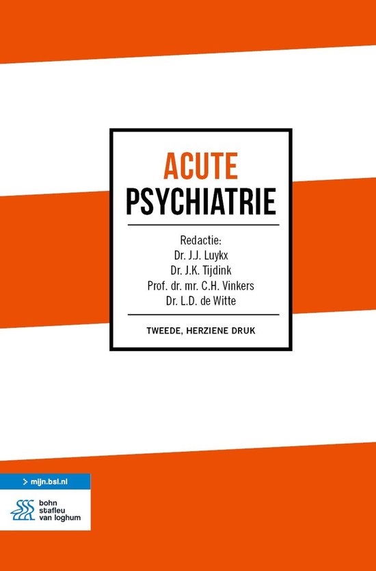 Dutch language eBook collection - Acute psychiatrie - cover