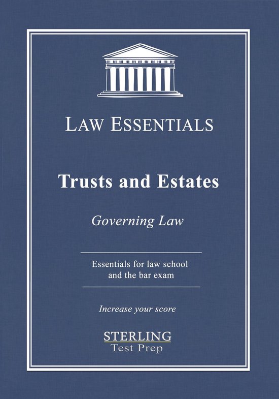 Trusts and Estates, Law Essentials - cover