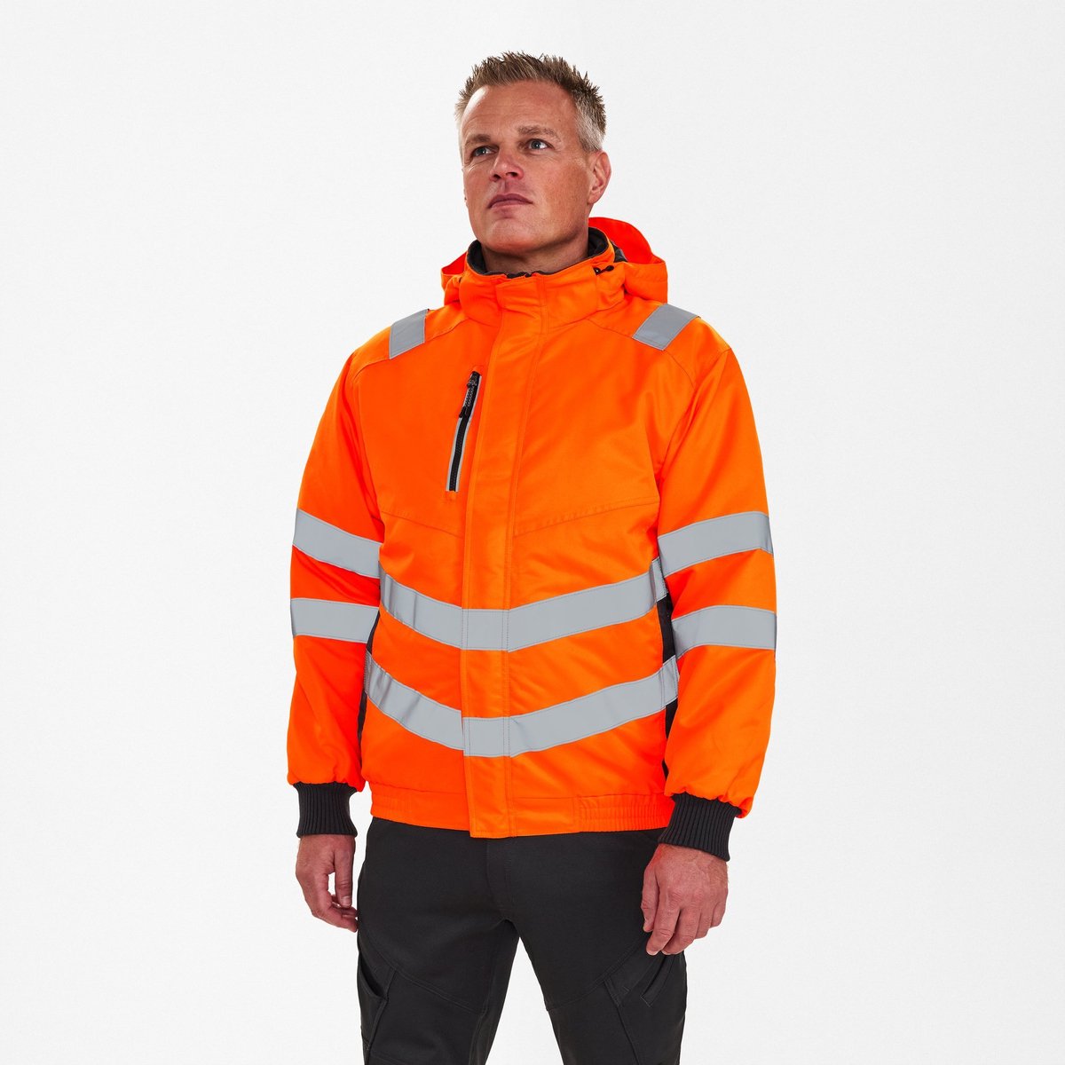 Engel Safety pilot jack 1247-935 - Hi-vis Orange / Anthracite Grey - S
