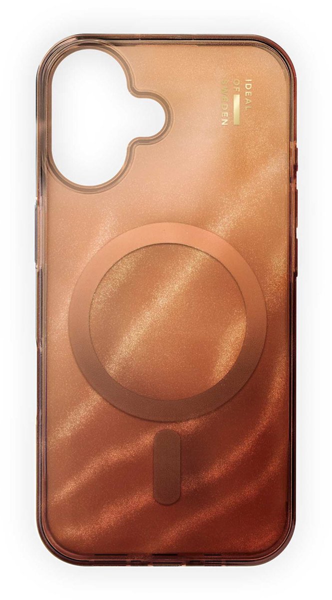 iDeal of Sweden Clear Case geschikt voor MagSafe geschikt voor iPhone 17 - Mocha Mousse