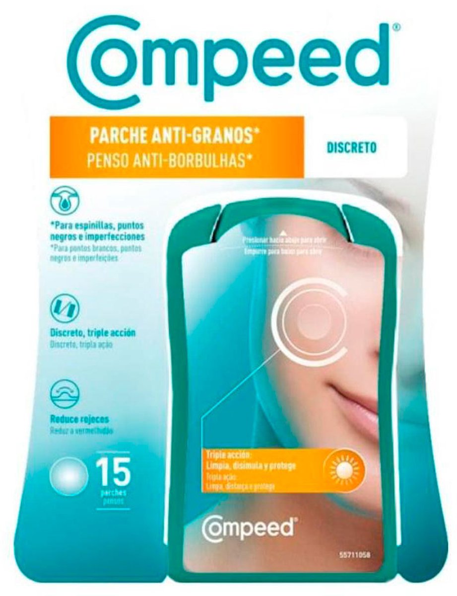 Gezichtsreiniger Compeed Discreto Patch (15 Stuks)