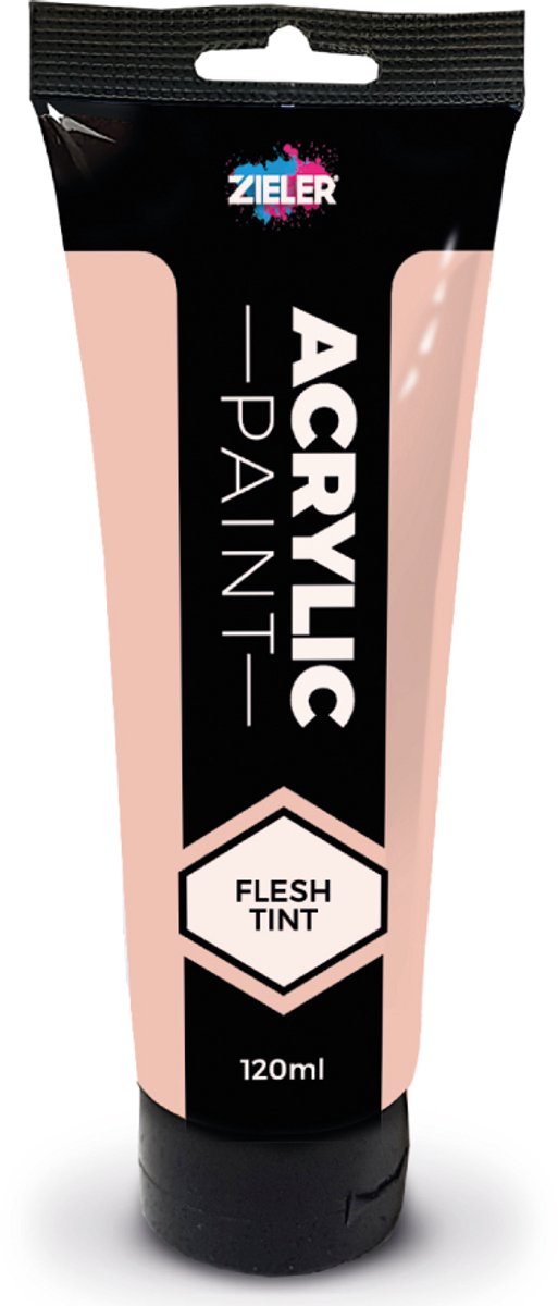 Zieler Acrylverf Tube Beige Tint - Beige Huidskleur - 120 ml