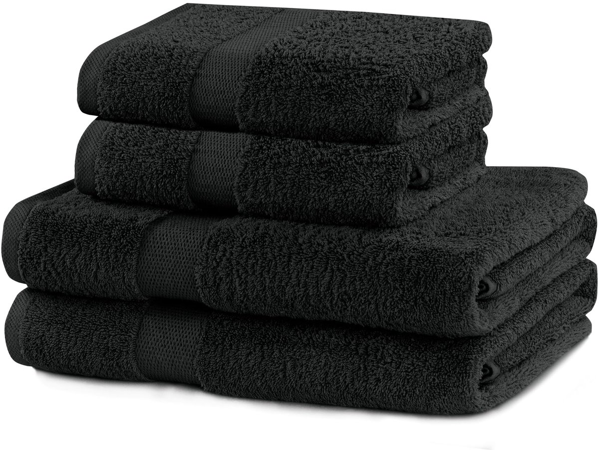 Azomor® Luxe handdoekenset van katoen met hoge absorptie en zachtheid voor dagelijks comfort