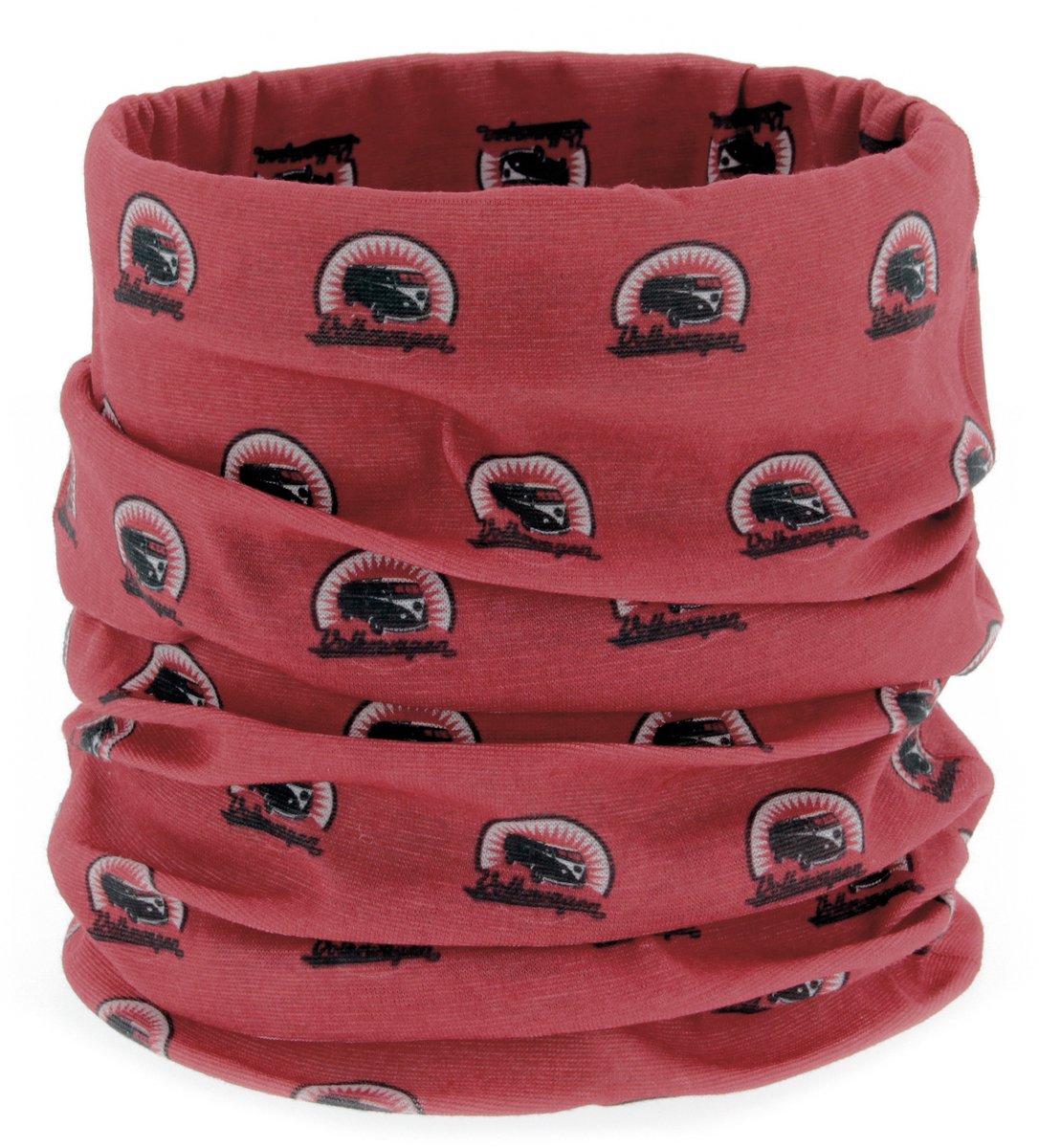 BRISA VW Collection - Volkswagen unisex buisvormige sjaal-bandana-halssjaal-stormkap-multifunctionele mond-neusbescherming T1 Bulli Bus (multicolor)