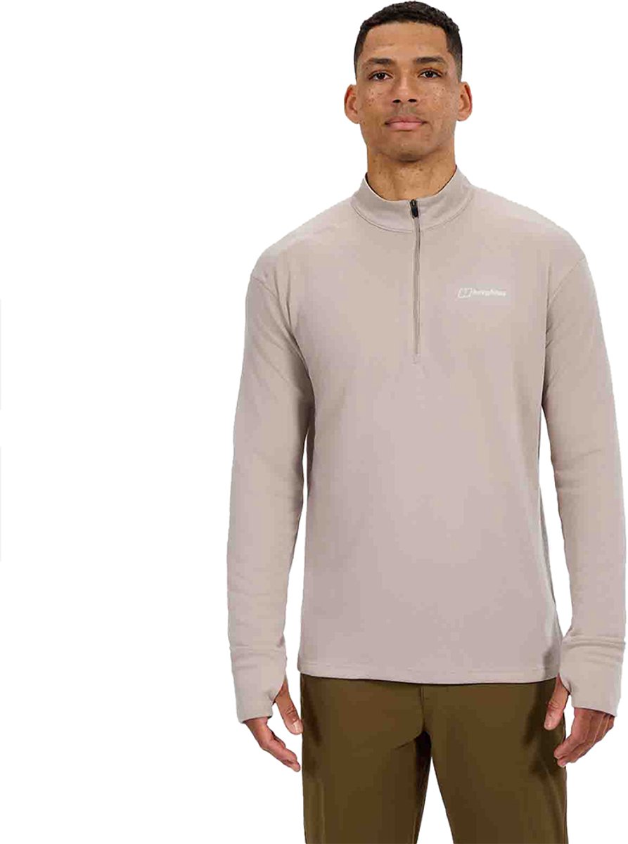 Berghaus Ivyhill Sweatshirt Met Halve Rits Beige XL Man