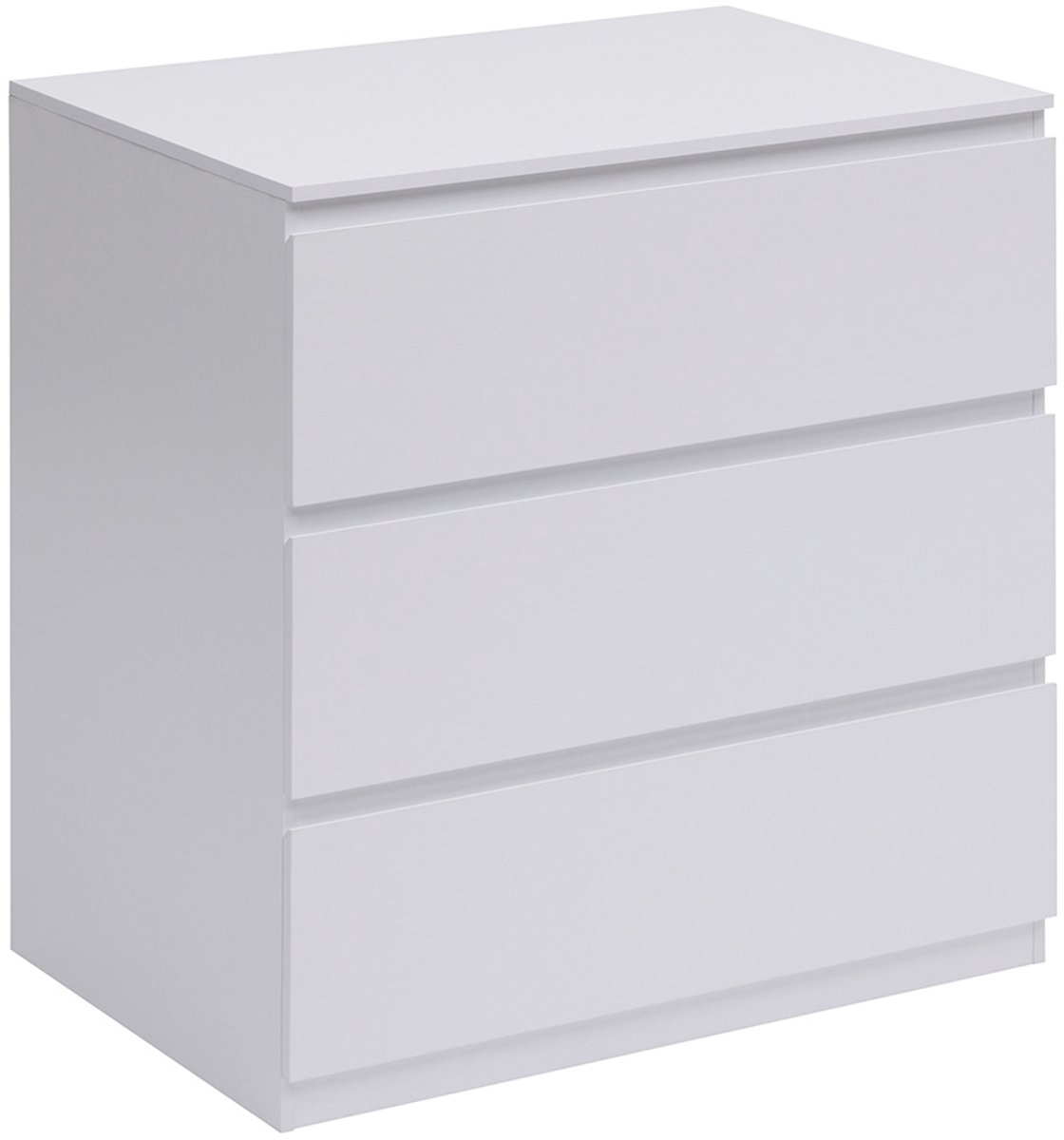 Commode 3 Lades Faustine Wit