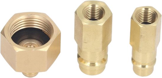 De Snelle Koppeling Bevat R134a-adapter Voor Koelmiddelentank, Ac Koppeling, Luchtkoppeling