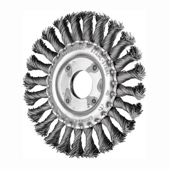 Brosse circulaire PFERD RBG 12512/22.2 ST 0 Ø 125 mm Épaisseur de fil 0...