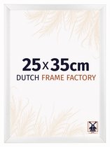 Fotolijst 25x35 cm - MDF - Wit Hoogglans - Praag