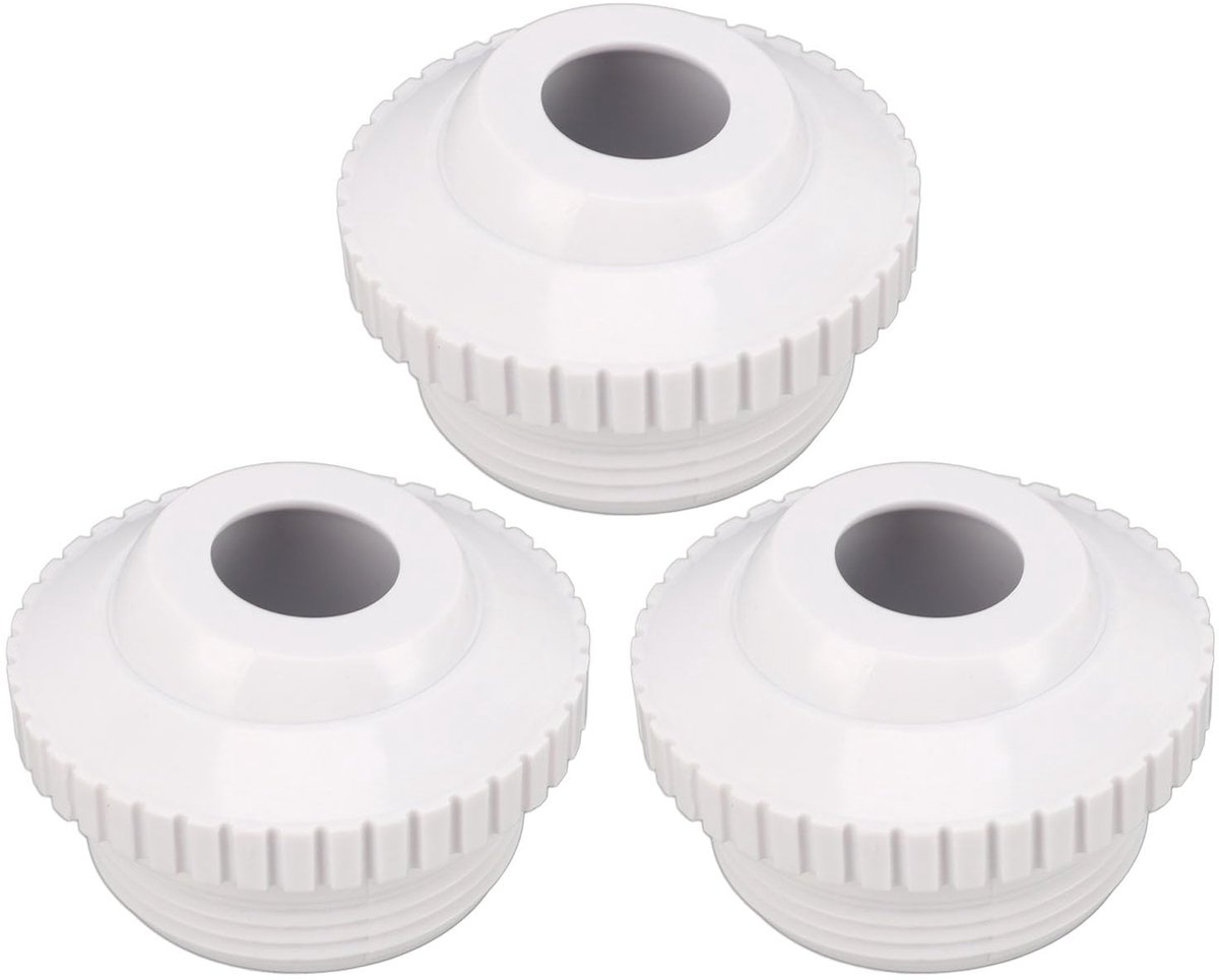 3 Stuks Directionele Stroom Oogbol Inlaatfitting SP1419D Kunststof Opening Water Buitendraad Buitendiameter 47 Mm voor Zwembad Massage Mondstuk