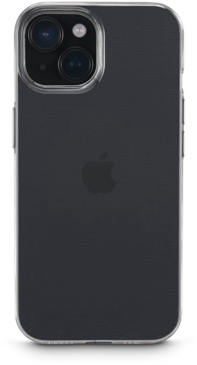 Hama hoesje geschikt voor Iphone 15 Plus - Always clear cover - anti-vergeling - Transparant