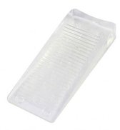 Benson Deurwig - flexibel rubber - 21 mm - stopper - transparant - deurstop
