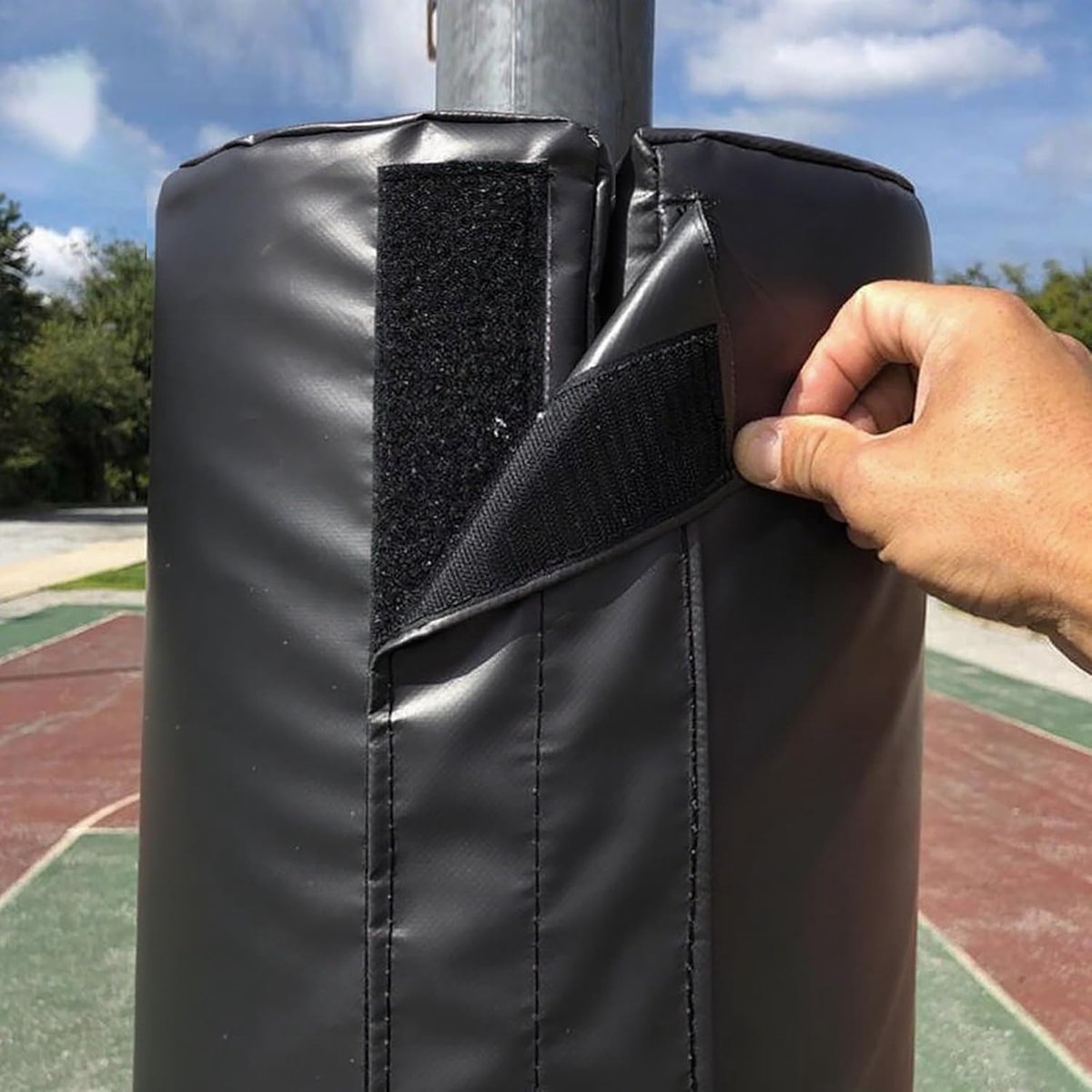 Basketbalpaal Beschermpad voor Buiten - Schokabsorberende Paalbeschermer voor Diverse Diameters