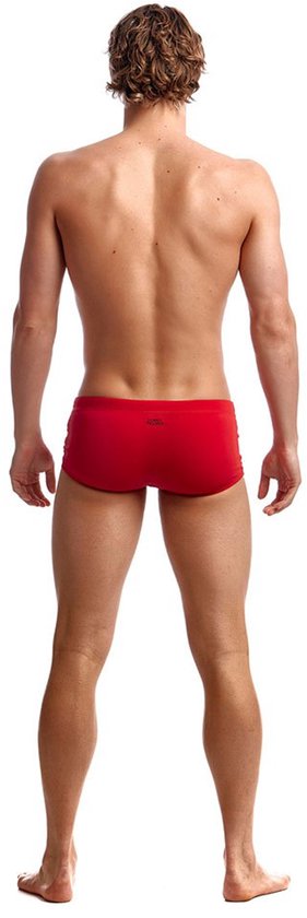 Slip de bain Funky Trunks Sidewinder Rouge 36 Homme