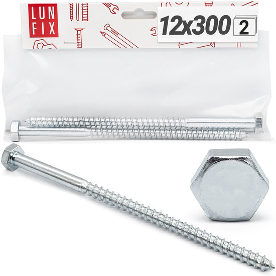 DRESSELHAUS Houtdraadbout zeskant 5X50 mm DIN 571 RVS A2, 50 stuks kopen