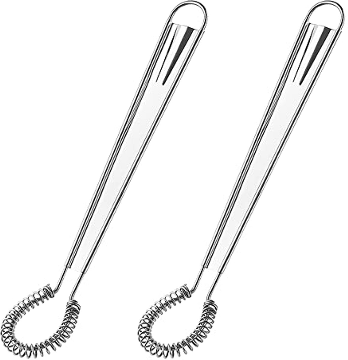 Set van 2 RVS Keuken Garde - Mini Ei Klopper en Romige Mixer voor Bakken en Koken