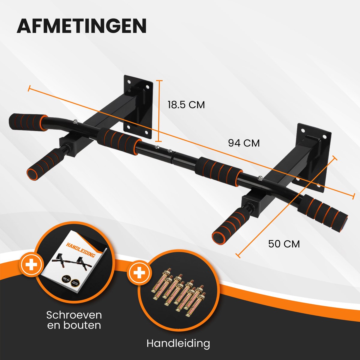 Premium Pull Up Bar - Wandmontage thumbnail 6