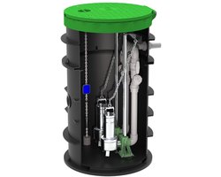 Pompput Pakket PE800 (tweepomps) - 750 liter