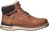 Botte à lacets homme Mustang - Cognac - Taille 41