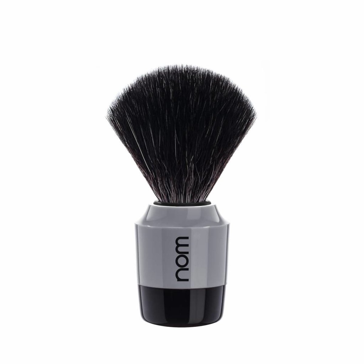 Nom -Scheerkwast -MARTEN21GR -Black Fibre® -Grijs/Zwart